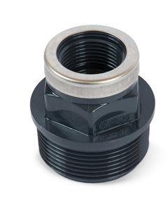 Reducing bush reinforced 1 1/2"m x 3/4"fm w/octagon PVC NP10